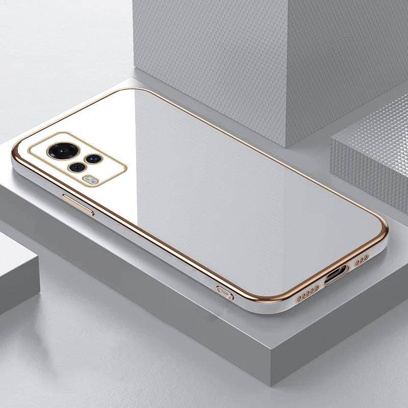 สําหรับVivo Y85 Y83 Y81 Y81i Y81s V9 Z6 Z5x Z3x U1 Luxury Square Electroplatedชุบนุ่มTPUเคสโทรศัพท์ส