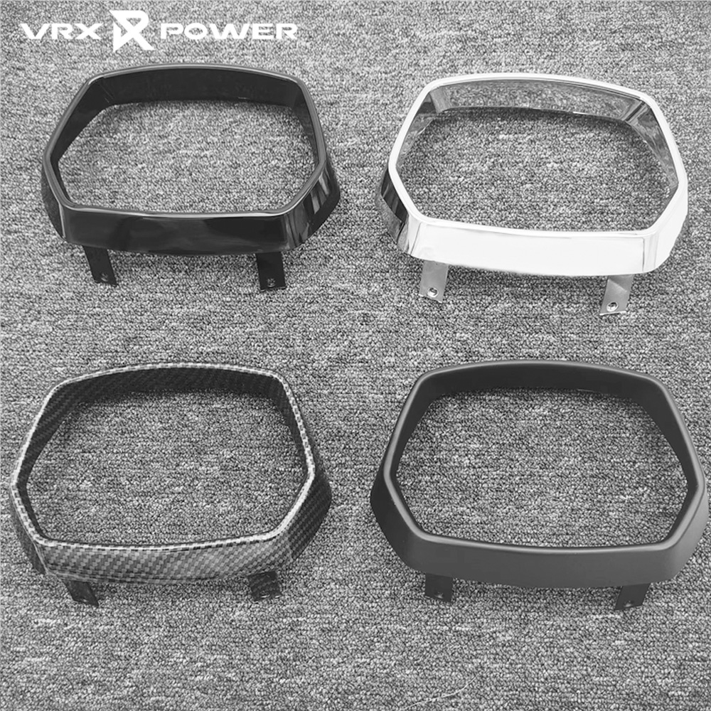 สําหรับ Vespa Sprint 150 2017-2023 สกู๊ตเตอร์ ABS ไฟหน้ากรอบรายการฝาครอบด้านหน้าโคมไฟ Trim Protector Guard