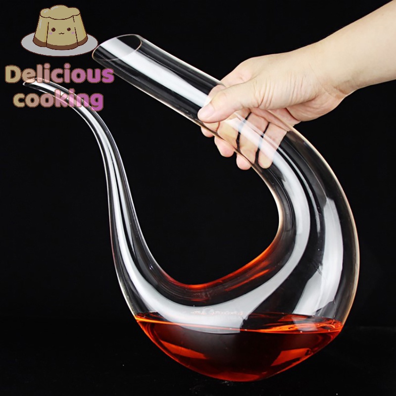 [Delicious Cooking] กล่องคริสตัล รูปตัว U สําหรับใส่ขวดไวน์