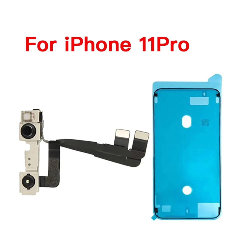 โมดูลกล้องหน้า พร้อมสายแพเชื่อมต่อ สําหรับ iPhone X XR XS 11 Pro Max ไม่มี Face ID และสติกเกอร์ กันน้ํา thumbnail 5