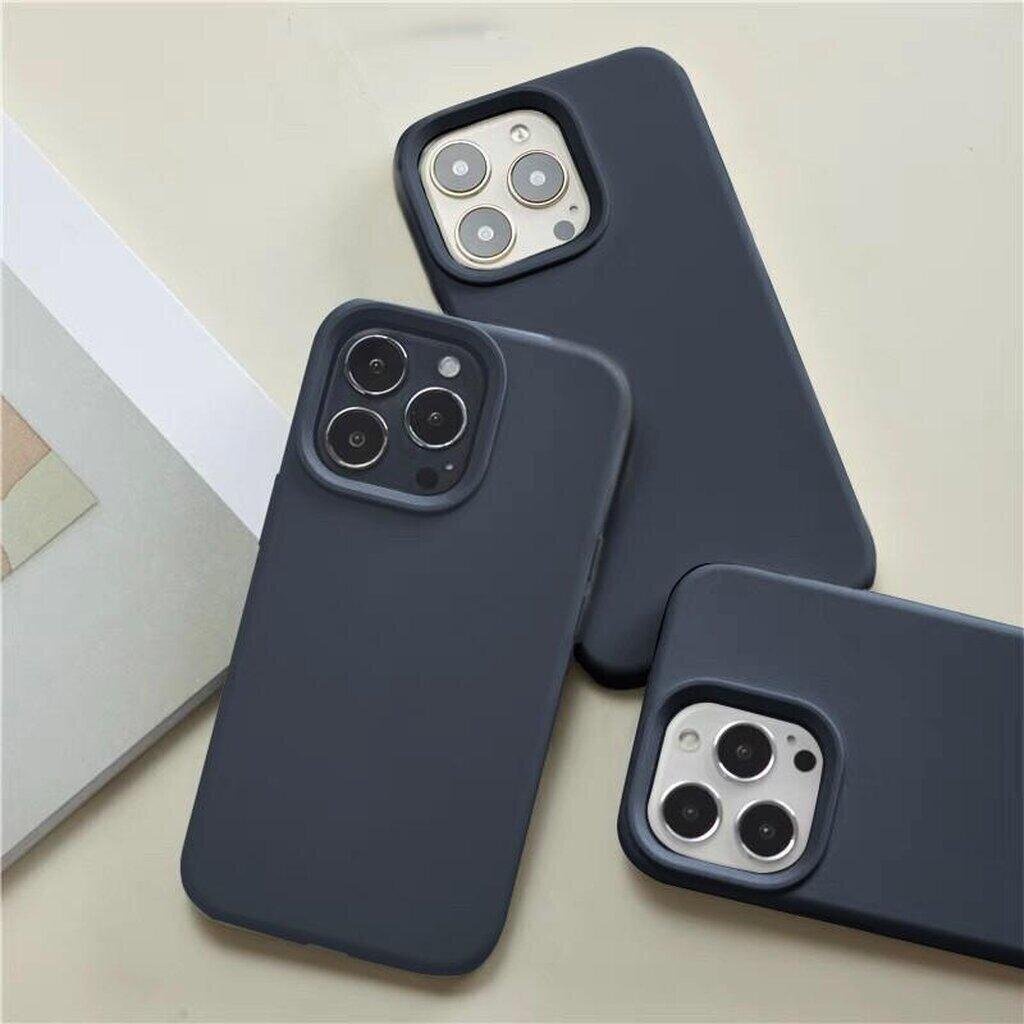 Premium Silicone Case เคสไอโฟนซิลิโคนพรีเมียม (Midnight)