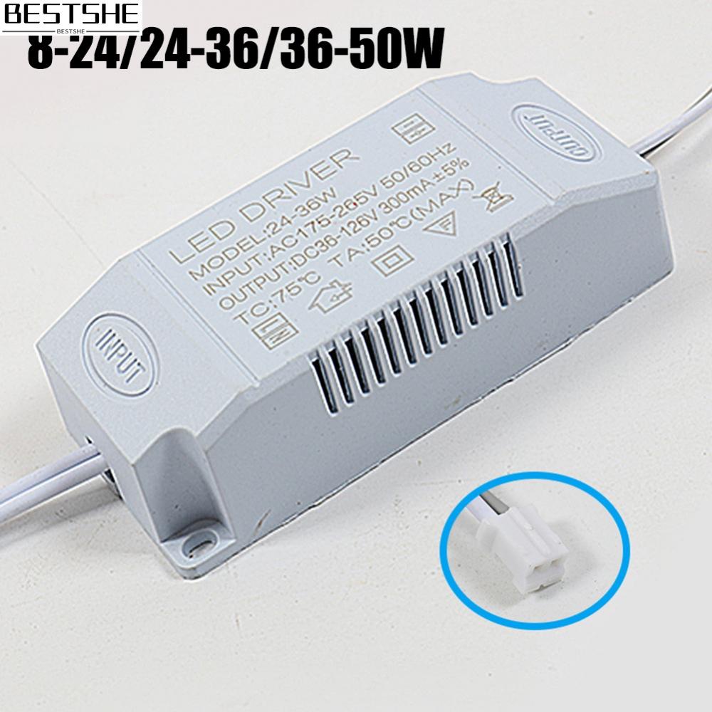 【Bestshe】Electronic Transformer 12-24W/24-36W/36-50W Driver Power Supply LED Driver