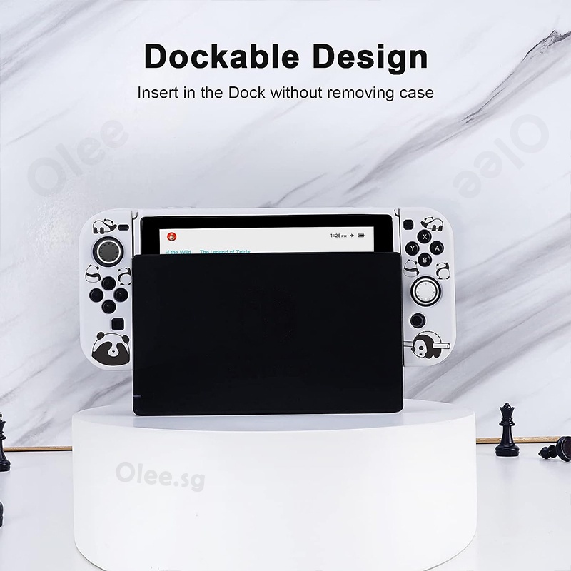 เคสป้องกัน TPU แบบนิ่ม สําหรับ Nintendo Switch Oled