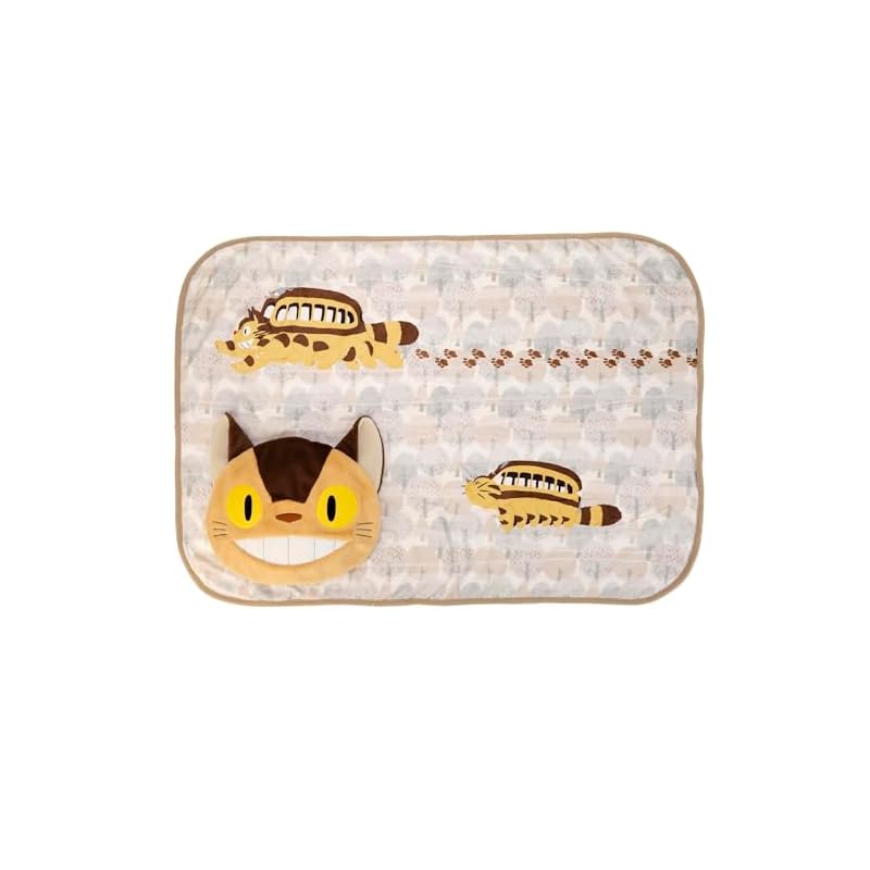 ผ้าห่ม ลายรถบัสแมวโตโตโร่ Sun Arrow Studio Ghibli K-9292 H26 X W31 X D2 ซม.