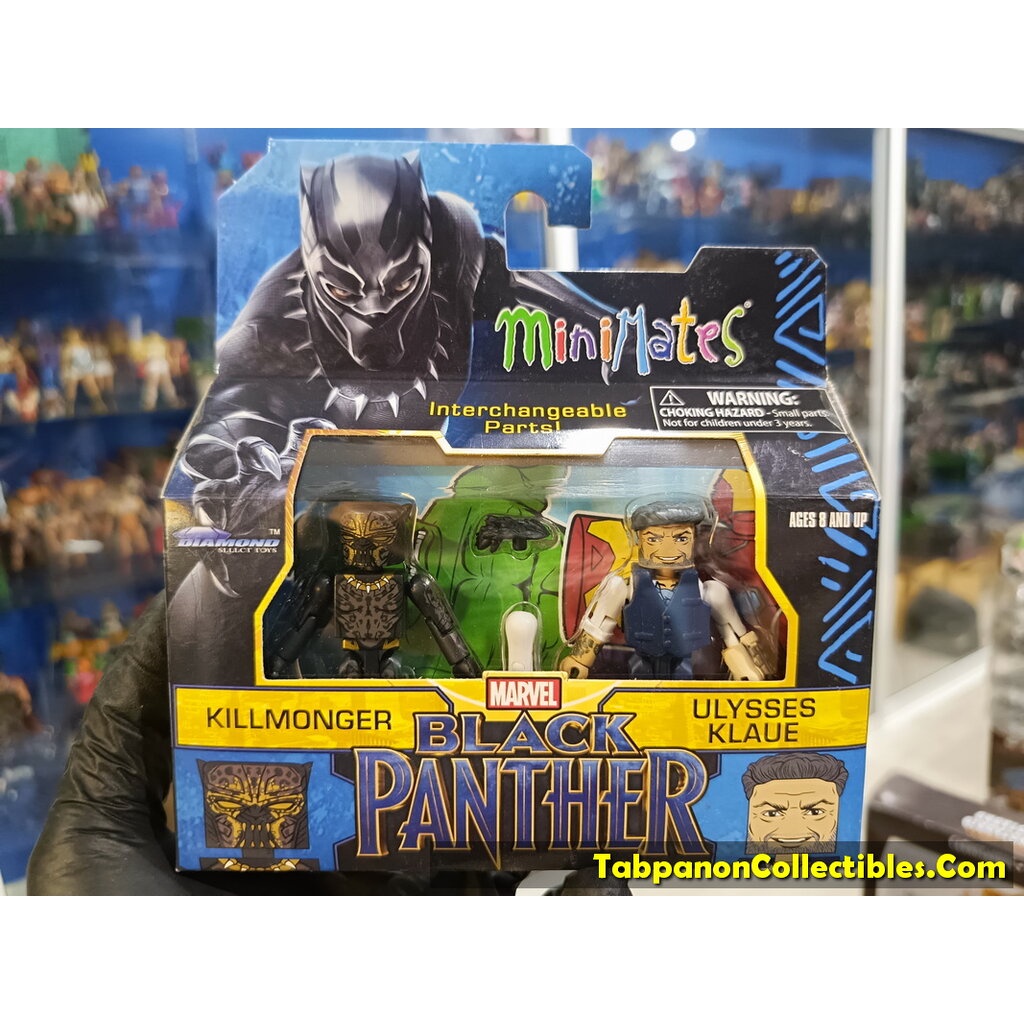 Minimates Marvel Black Panther Movie Killmonger & Ulysses Klaue 2-Pack