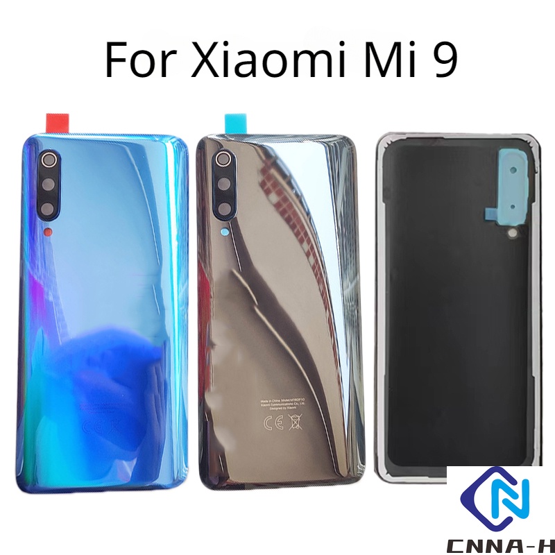 6.39 " ฝาหลังสําหรับ Xiaomi Mi 9 M1902F1G แบตเตอรี ่ ฝาครอบประตูกระจกกรณีฝาครอบด ้ านหลังเปลี ่ ยนกล ้ อง