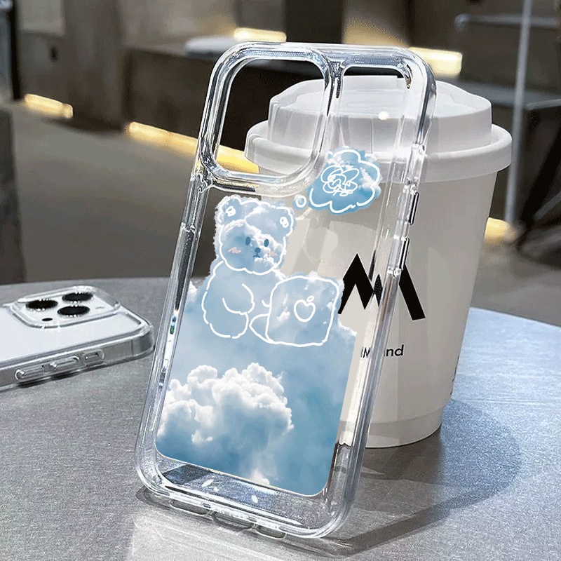 เคสทนต่อแรงกระแทก OPPO Reno 10 Pro 8Z 7Z 8T 7 Pro A98 A57 Find X5 Pro A78 A77 Realme 10T C51 Narzo 50 C53 11 Pro 9i 5G