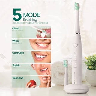 Dentiste Sonic Electronic Toothbrush 5 Mode แปรงสีฟันไฟฟ้า ขจัดคราบพลัค คราบหินปูน ดูแลเหงือก