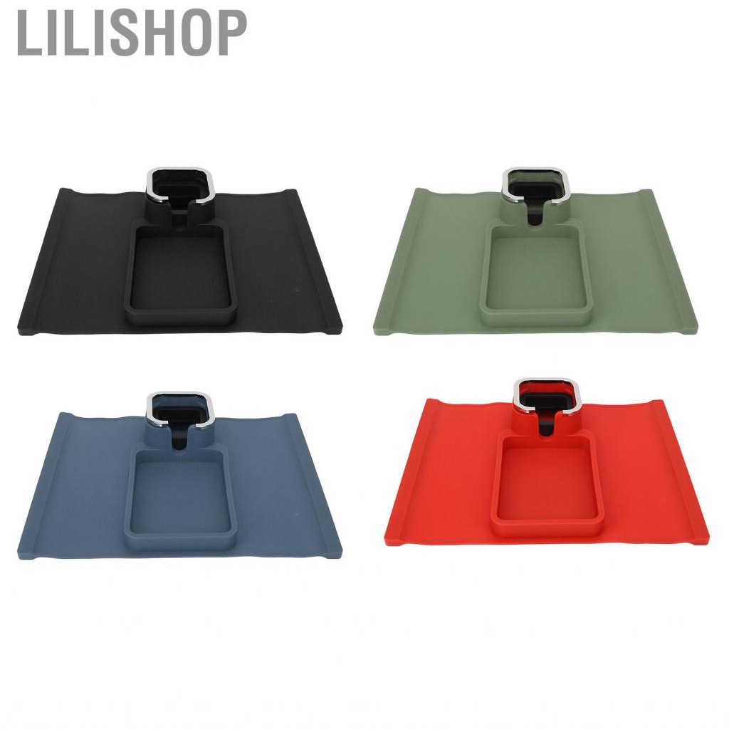 Lilishop Sofa Arm Cup Holder Ergonomic Design Couch Tray for Dormitory Office