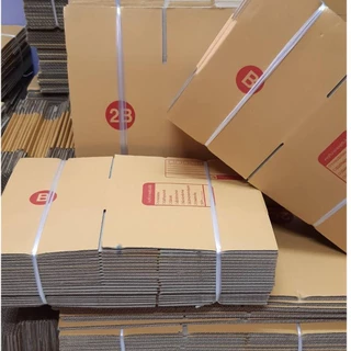 กล่องไปรษณีย์ เบอร์ 2B ขนาด 17×25×18 ซม. กล่องพัสดุฝาชน แพ็ค 10 ใบ หนา 3 ชั้น ราคาส่ง พร้อมส่ง CheapBox