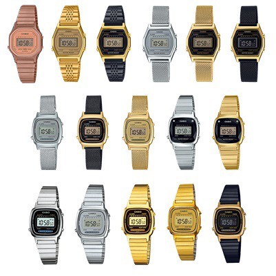 Hot sell!Casio Digital DataBank รุ่น LA670WA-1,LA670WGA-1,LA670WGAD-1,LA670WEMY,LA690WA-1,LA690WGA,L