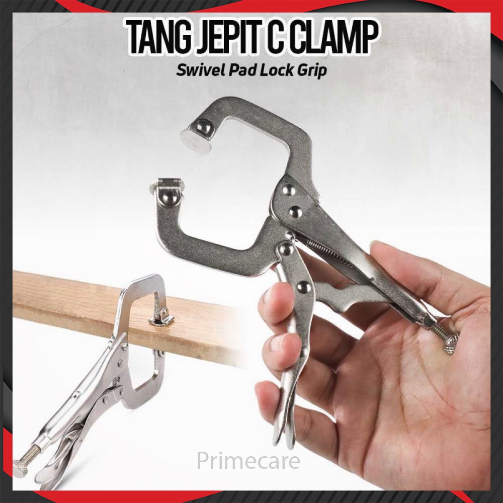C Clamp Swivel Pad Lock Grip PK994
