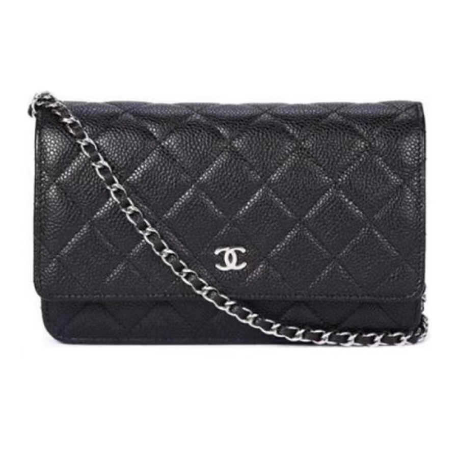 ชาแนล Chanel WOC BAG กระเป๋าสะพายข้างผู้หญิงคาเวียร์สไตล์คลาสสิกร้อน AP0250