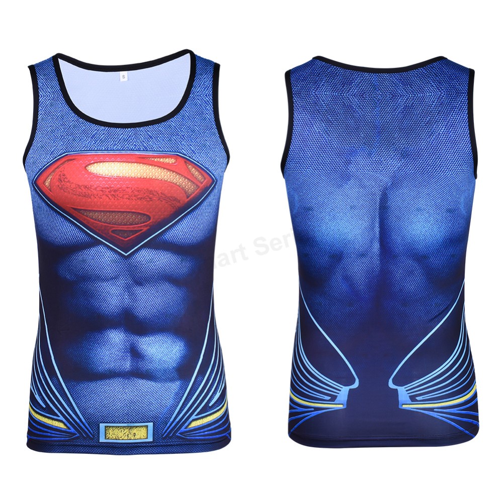 3ง อะนิเมะแห้งเร็วกีฬาเสื้อกล้ามเสื้อแขนกุดวิ่งยิมออกกําลังกายฟิตเนสระบายอากาศบางถังบีบอัดท็อปส์ - รูปที่ 7