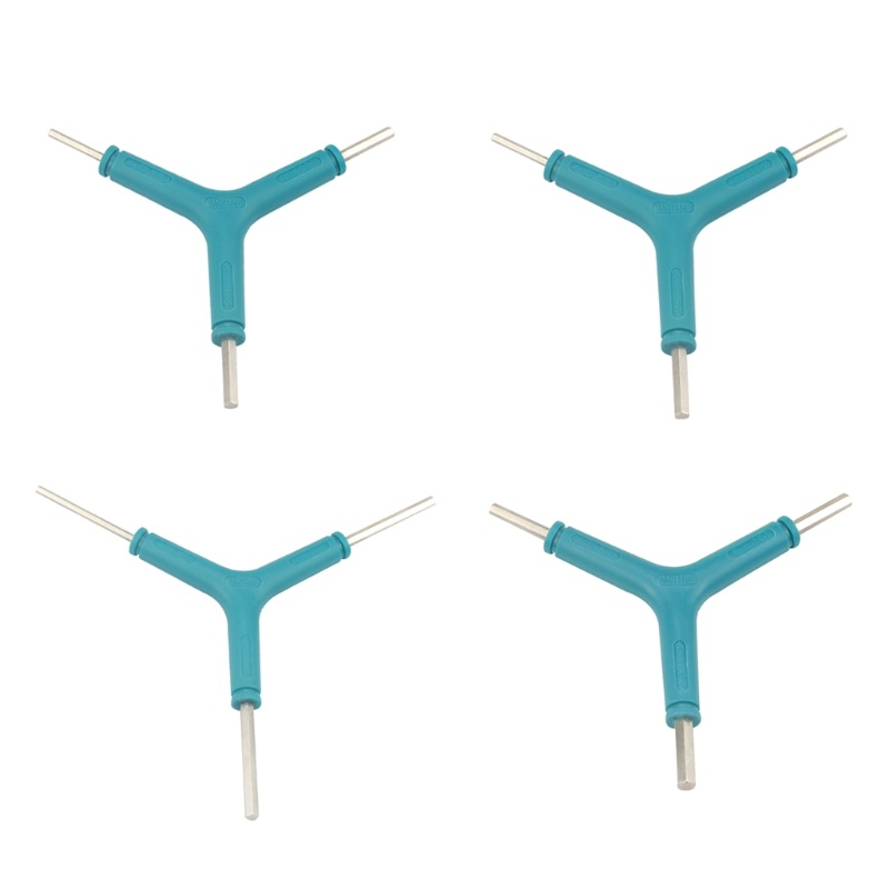 SUN Y Shape Bike Hex ประแจขี่จักรยาน Torque-Spanner Metal 3 Way Allen-Wrench