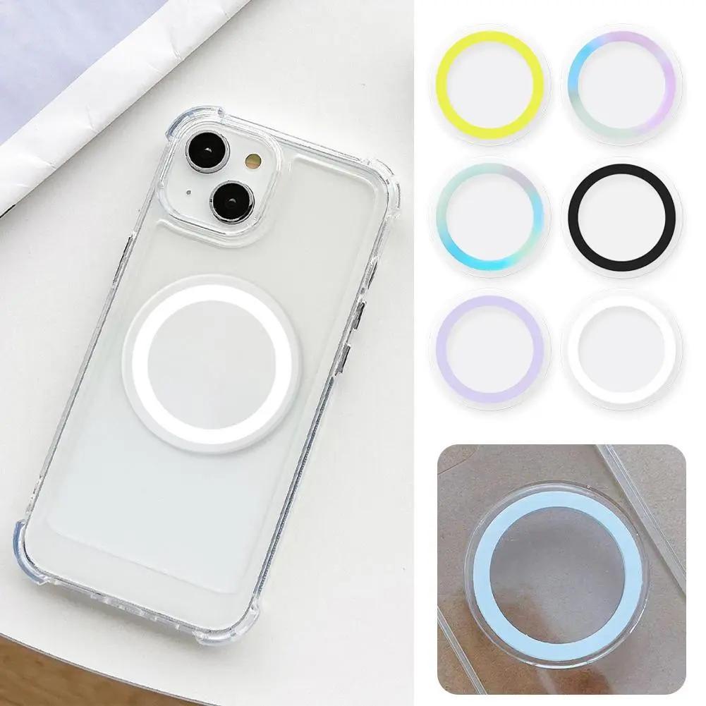 ฐานแม่เหล็ก ทรงกลม น่ารัก สําหรับ IPhone 14 13 12 15 Pro Max