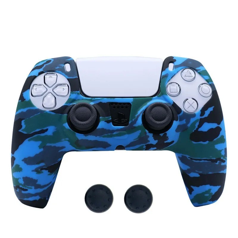 เคสซิลิโคน กันลื่น อุปกรณ์เสริม สําหรับจอยสติ๊ก Playstation 5 PS5