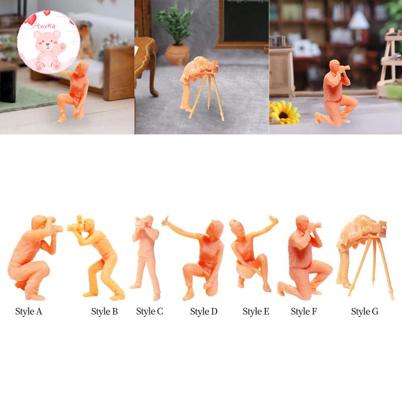 [Whbadguy] โมเดลฟิกเกอร์คน สเกล 1/64 1/64 สําหรับตกแต่งสถาปัตยกรรม DIY