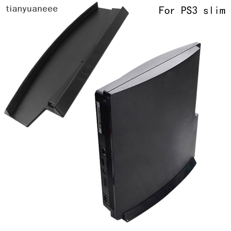 Tianyuaneee ฐานขาตั้งพลาสติก สีดํา สําหรับคอนโซล PS3 Slim