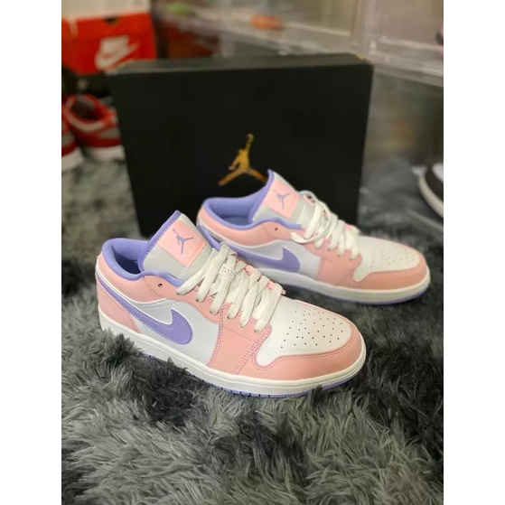 Air Jordan 1 Low SE Arctic Punch Pink White Purple สบาย ๆ สบาย ๆ