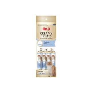 [แพ็คx4][มีโอโกล] ขนมแมวเลีย แมวเลีย สูตรพิเศษ มีโอโกลด์ Me-o Gold ขนาด 15gx4 ซอง