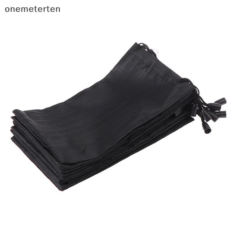 Rten กระเป๋าผ้านิ่ม สําหรับใส่แว่นตากันแดด 10 ชิ้น