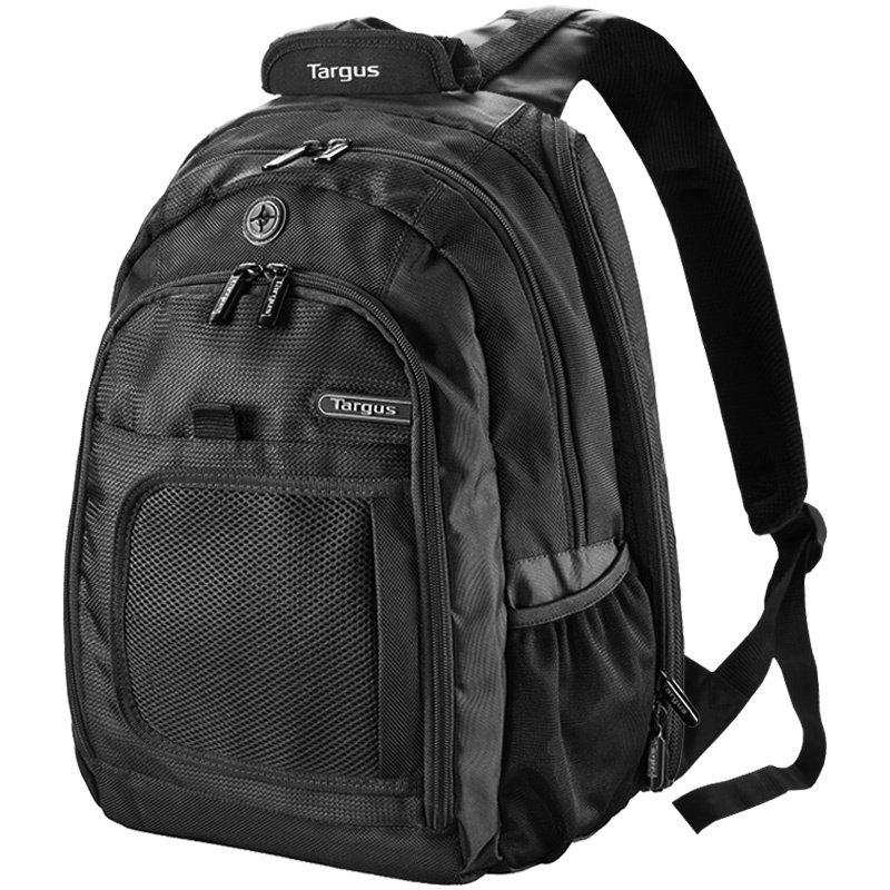 Targus 15.6-Inch Business Large Capacity Laptop Bag Men's Multi-Functional Waterproof Digital Storage Backpack Tsb163 Black