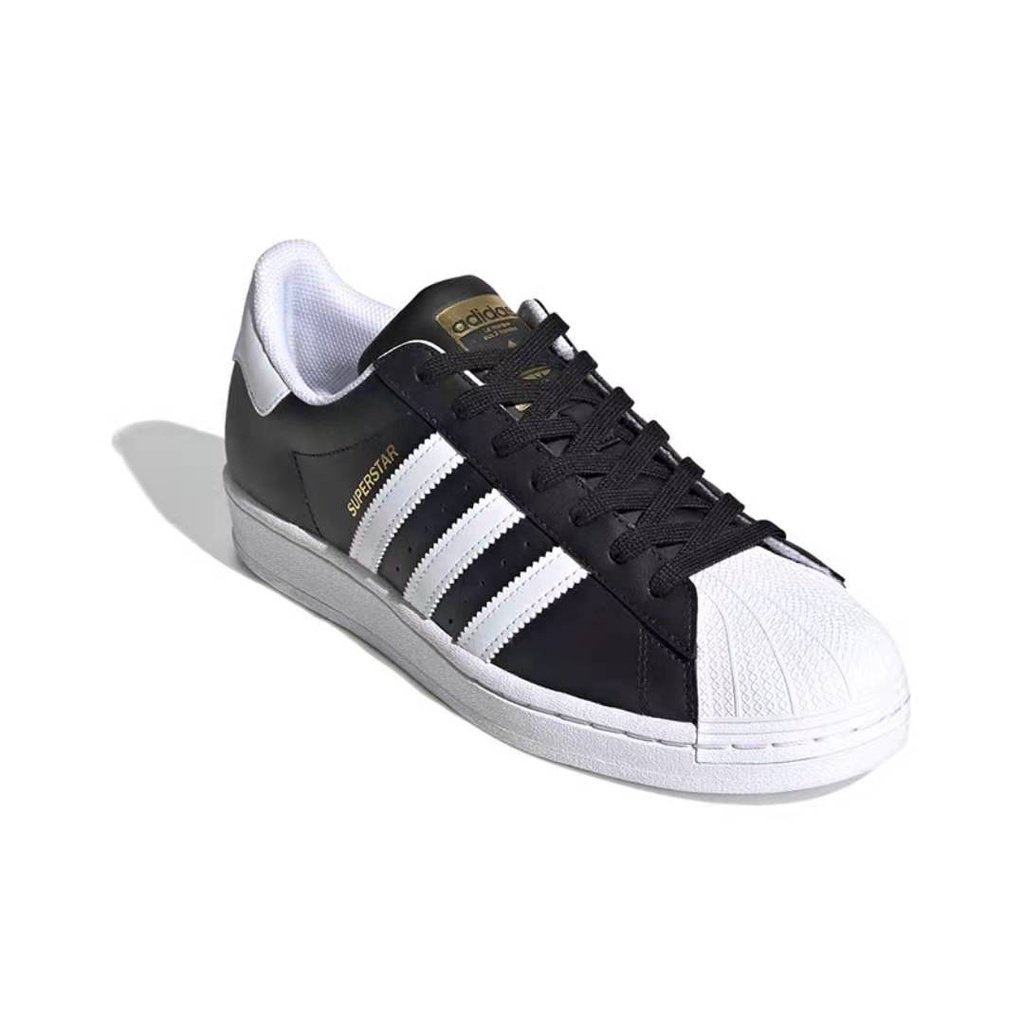 Adidas Originals superstar'black White Gold (original quality 100%) fx2331 men and women sneakers/m