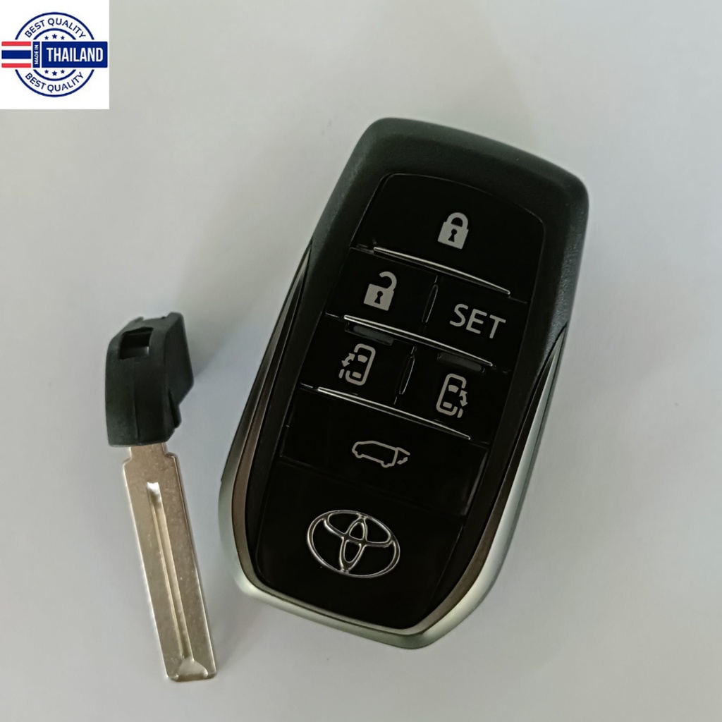 กุญแจtoyota alphard กรอรีโมทโตโยต้า อัลฟาร์ด กรอกุญแจ smart key toyota alphard  price1ชิ้น  กุญแจรีโ