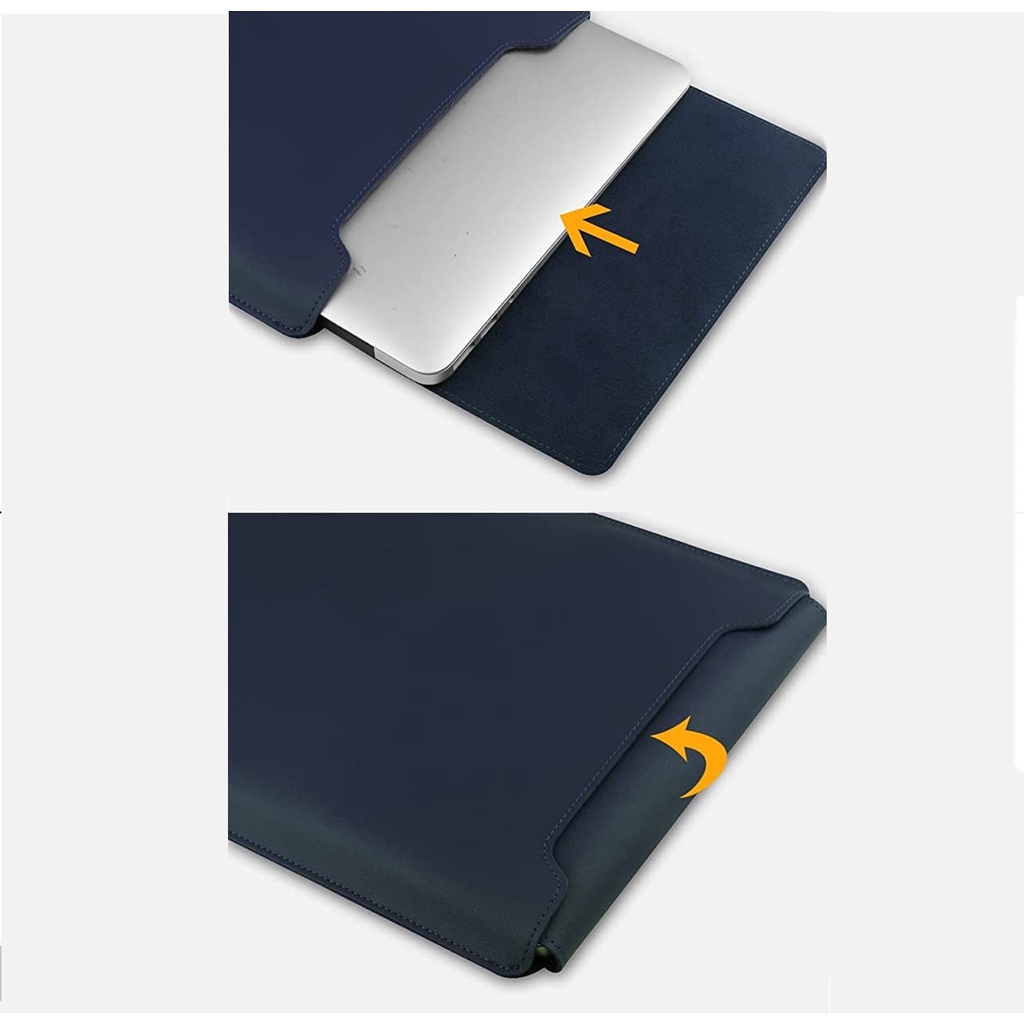 กระเป๋าโน๊ตบุ๊ค 3 in 1 เคสโน๊ตบุ๊ค เคสหนังใส่โน๊ตบุ๊ค ซองหนัง เคสหนัง PU Laptop bag Macbook