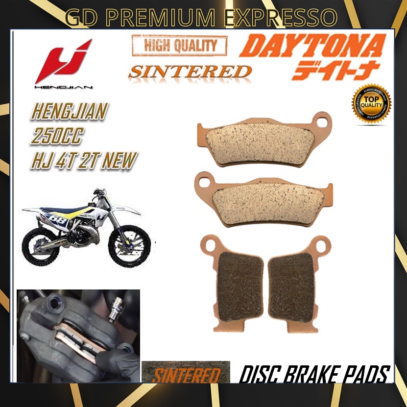 HENGJIAN 250CC HJ 2T V2 250CC HJ 4T V2 ผ้าเบรกยาวคุณภาพสูง