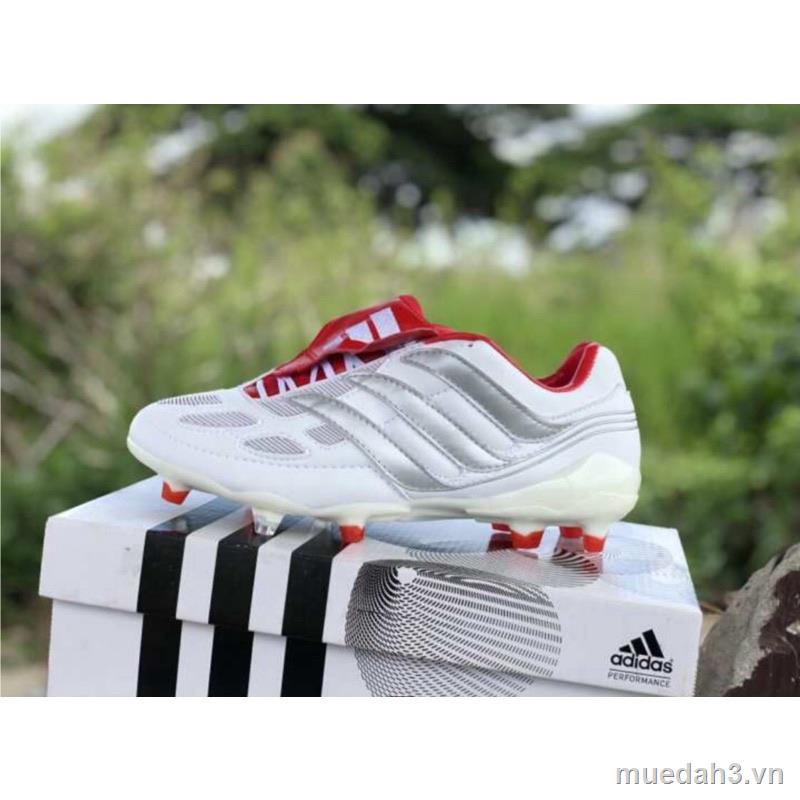Adidas 【NEW】football shoes Predator Precision outdoor football shoes men s boots breathable waterpr
