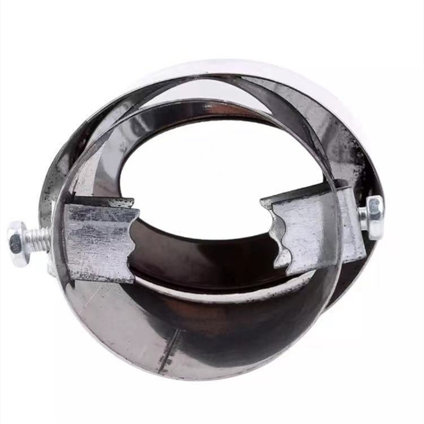 ฝาครอบท่อไอเสียรถยนต์ ปลายท่อสแตนเลสแต่ง แบบขันน็อต ทรงปากกลมแบบตรง และ ปากเฉียง - รูปที่ 5