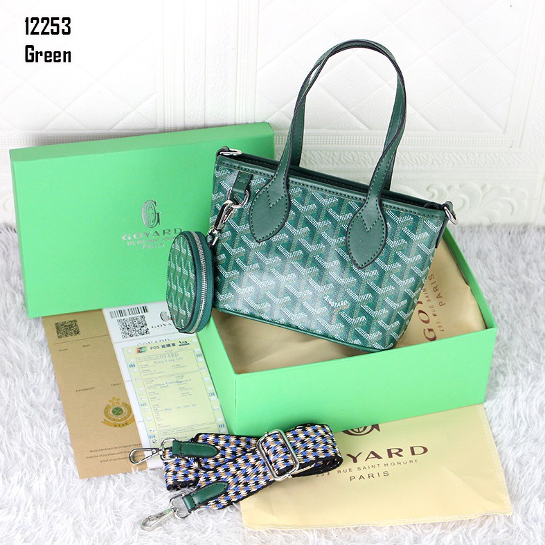 Mini TOTE BAG SET POUCH PREMIUM 12253 (แถมกล่อง)