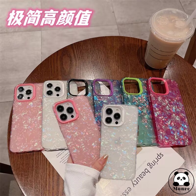 เคสโทรศัพท์มือถือ ป้องกันการกระแทก กันตก สีอ่อน สําหรับ iPhone 11 12 13 14 15 Pro Max 15 Plus