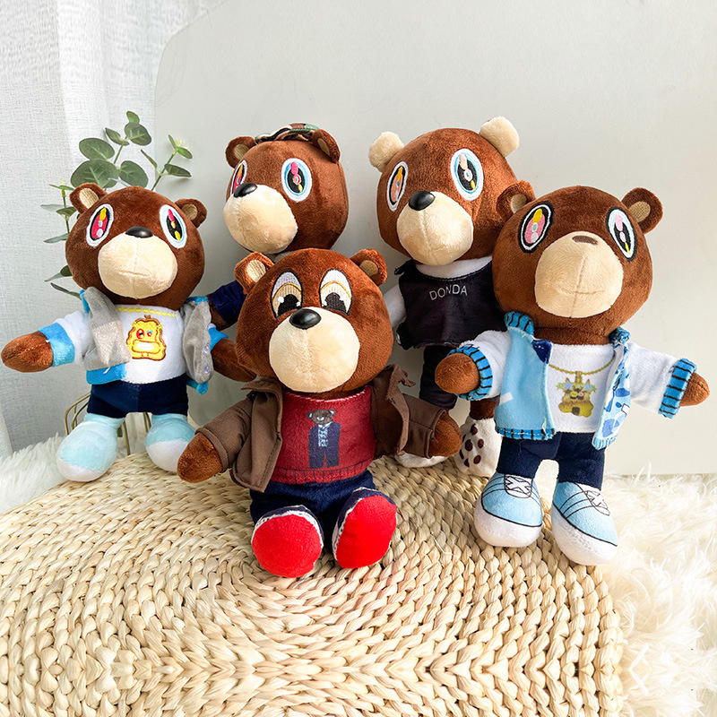 ตุ๊กตาหมี Kanye ตุ๊กตาหมี ของขวัญวันเกิด ของเล่นสําหรับเด็ก