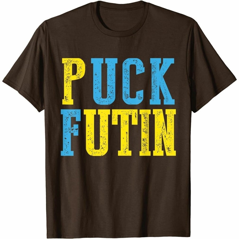 Puck Futin Meme I Stand With Ukraine Ukrainian Lover Support T shirt  Tee Shirts Ukrainian Flag Ukra