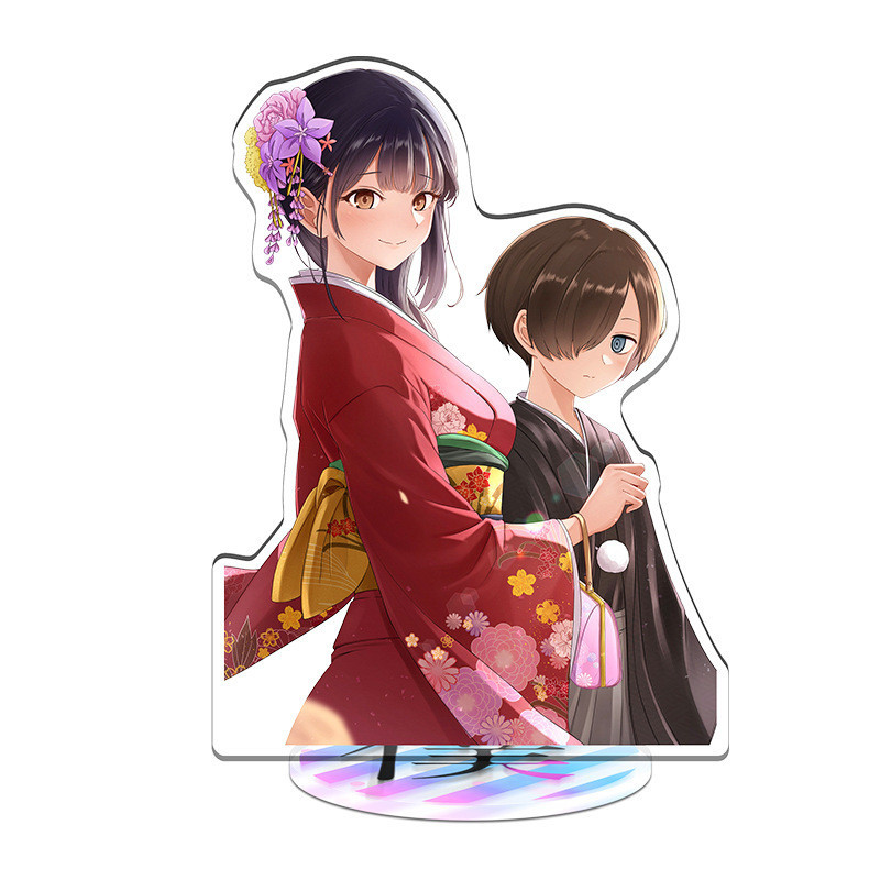 โมเดลฟิกเกอร์อะคริลิค รูปอนิเมะ Good The Dangers In My Heart Ichikawa Kyotaro Yamada Anna ของเล่นสําหรับเด็ก - รูปที่ 3