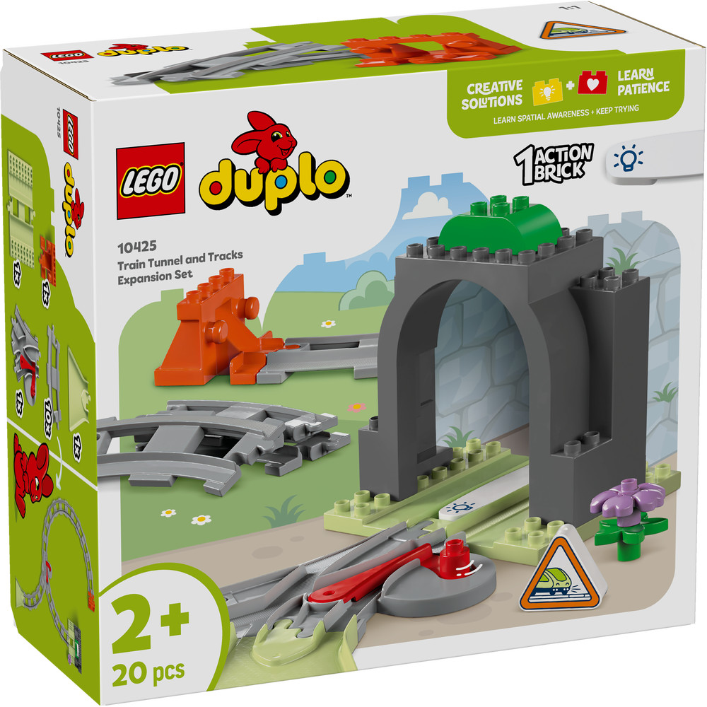 เลโก้ LEGO 10425 Train Tunnel and Tracks Expansion Set (Duplo) [Brick MOM]