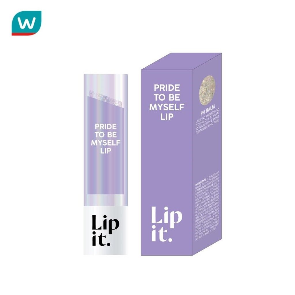 Lip It ลิปอิท ไพรด์ ทูบี มายเซลฟ์ ลิป 3ก.