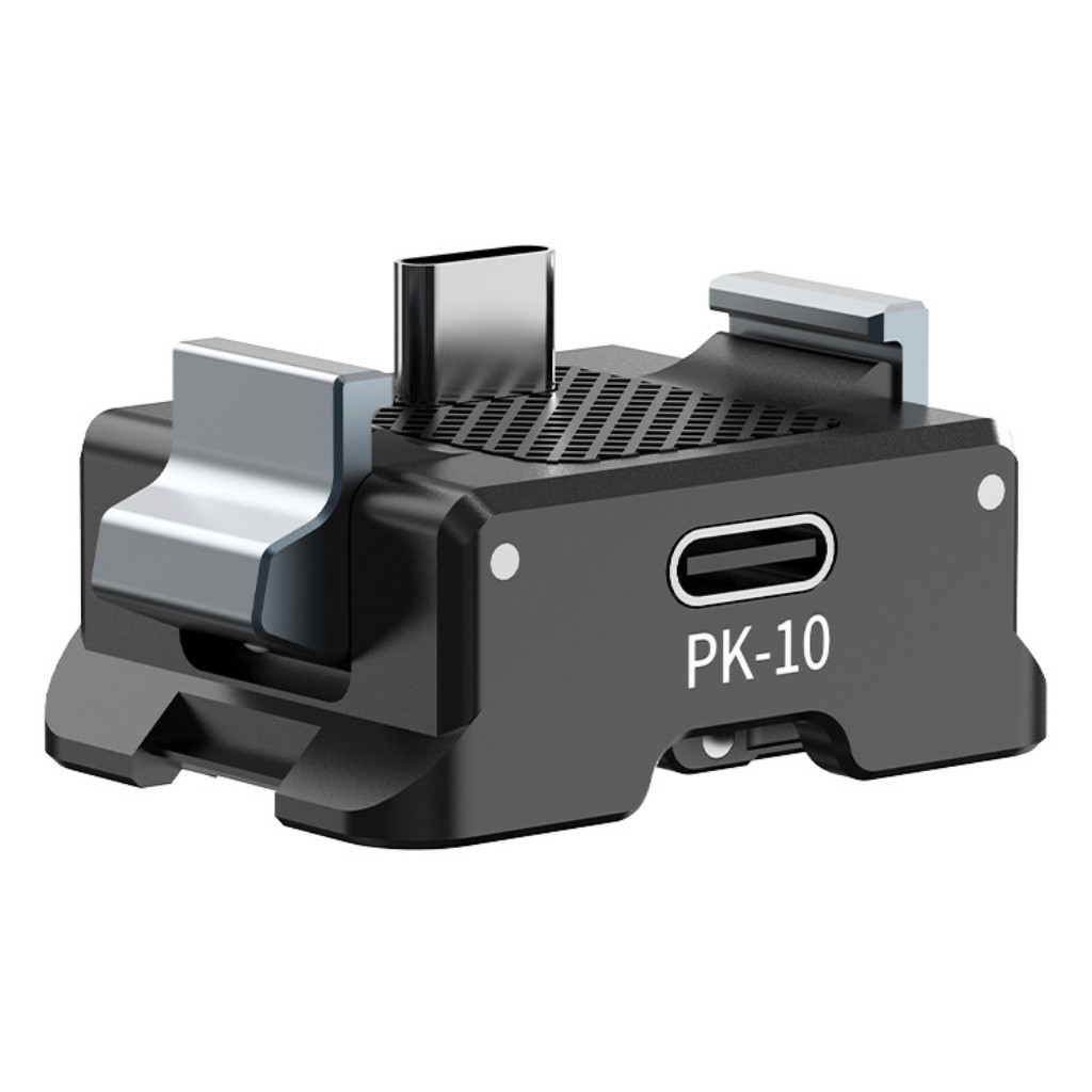 Ulanzi PK10 Expansion Adapter with Charging Port อะแดปเตอร์ ต่อขาตั้งกล้อง สำหรับ DJI Osmo Pocket 3