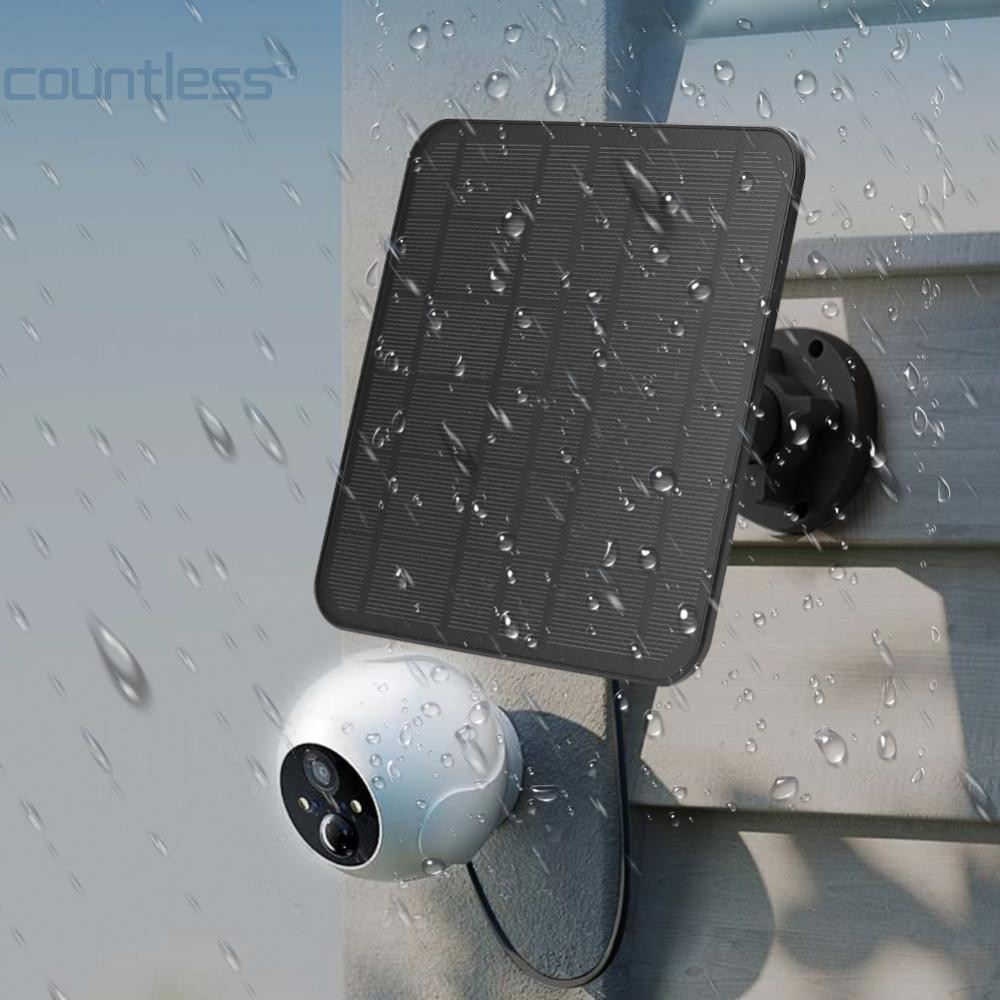 5v 20W แผงพลังงานแสงอาทิตย์สําหรับ Eufy Eufycam 3/3C/2/2C/2Pro Wall Mount กันน้ํา Solar Cell System 