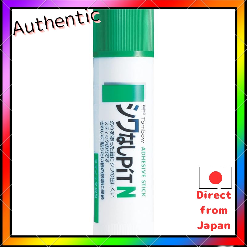 Tombow Stick Glue Wrinkle-Free Pit N Pt-Nas Stick Glue Green Body Size: 25X100Mm / ความจุ: ประมาณ 21