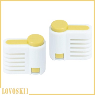 [Lovoski1] เครื่องตัดเค้ก DIY อุปกรณ์เสริม สําหรับบ้าน บาร์ ห้องครัว 2 ชิ้น