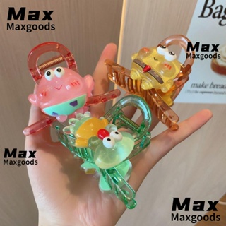 Maxg กิ๊บติดผมหางม้า, กิ๊บติดผมอะคริลิคโดพามีน, คลิปการ์ตูนฉลามน่ารัก หรูหรา สําหรับผู้หญิง