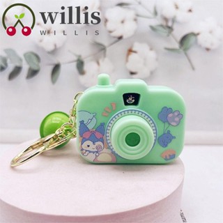 Willis พวงกุญแจกล้อง พร้อมไฟฉาย ลาย Cinnamoroll, จี้กระเป๋านักเรียน Kawaii Hello KT My Melody