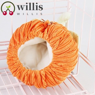 Willis เตียงนอน ผ้าสักหลาด แบบนิ่ม อบอุ่น ลายสัตว์ขนาดเล็ก สําหรับหนูแฮมสเตอร์