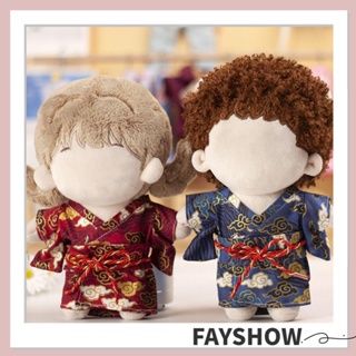 Fay เสื้อผ้าตุ๊กตา ผ้ากํามะหยี่ขนนิ่ม ไม่มีตุ๊กตาไอดอล อุปกรณ์เสริม สําหรับตุ๊กตา