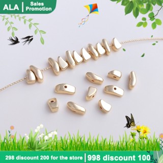 【❤️เครื่องประดับ DIY❤️】ลูกปัดหินทองแดง ทองแท้ 14K ทรงพิเศษ หลวม ขนาดเล็ก ไม่สม่ําเสมอ อุปกรณ์เสริม สําหรับทําเครื่องประดับ แฮนด์เมด diy[จี้ชาร์ม/จี้/จี้สร้อยคอ/จี้ ทองคํา/จี้ทองคําแท้/เครื่องประดับสร้อย/เครื่องประดับสร้อยคอ/pendant]