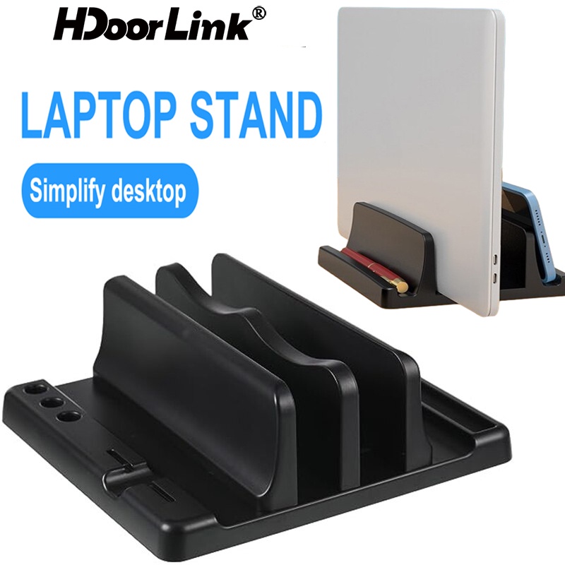 Hdoorlink 3 In 1 ขาตั้งโทรศัพท์มือถือ แท็บเล็ต แนวตั้ง ปรับได้ สําหรับ I Ipad Mac Book Mac Pro